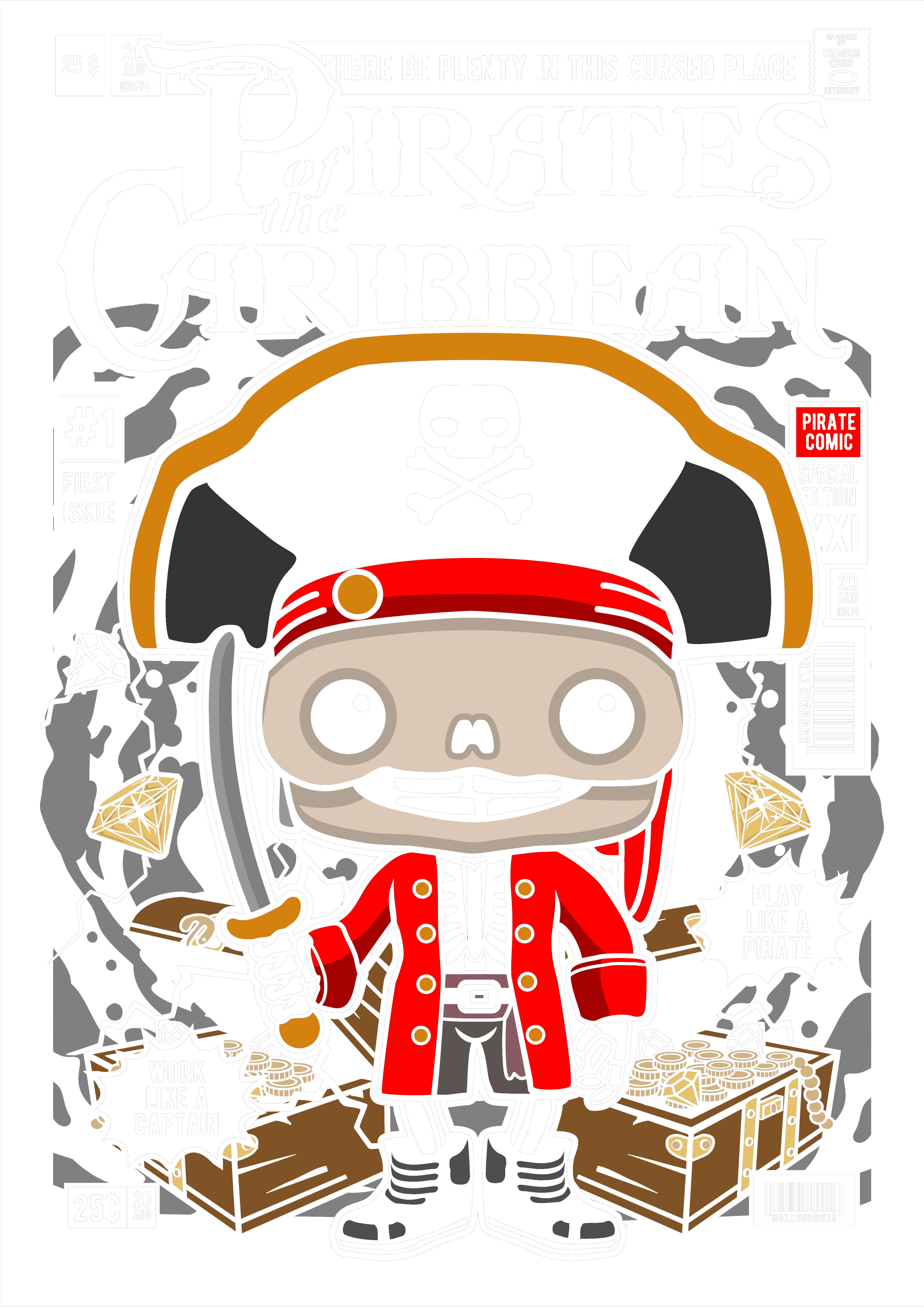 Jolly Roger Pirates Of Carribean