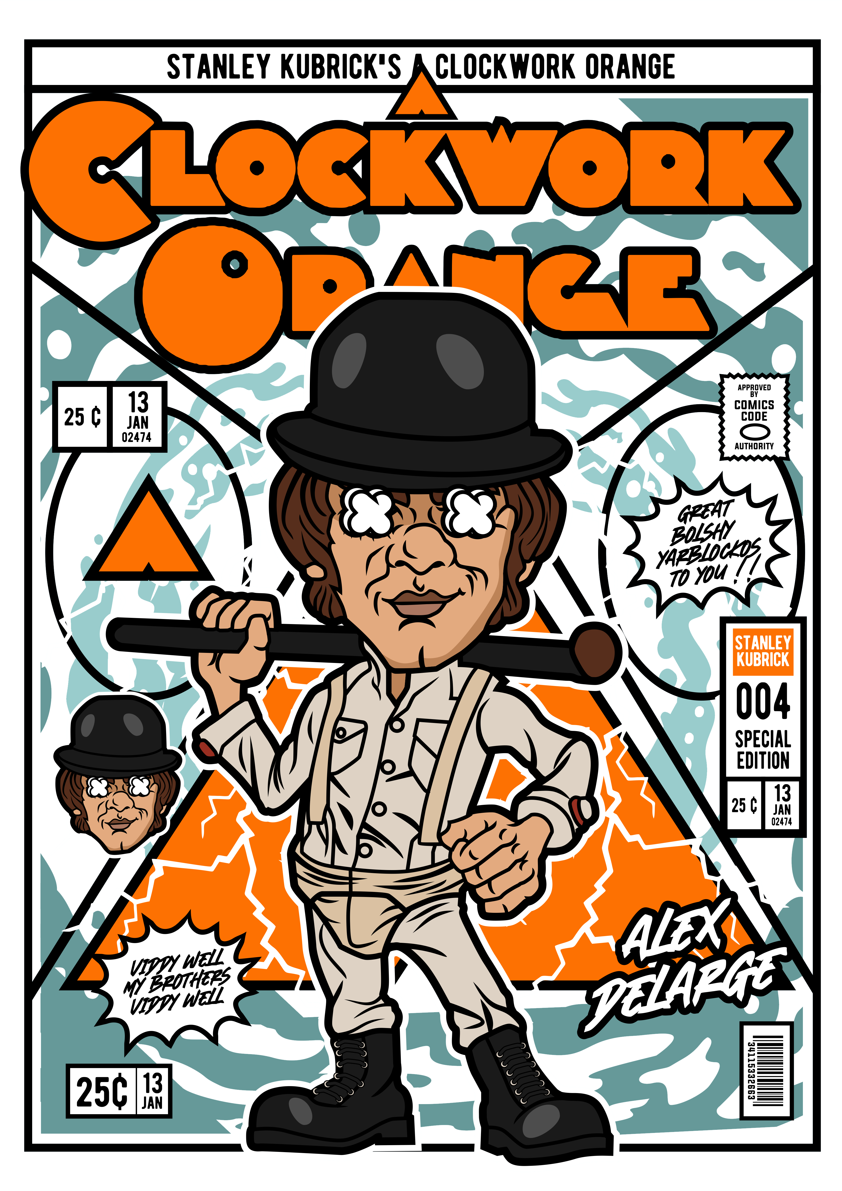 Alex Delarge Clockwork Orange